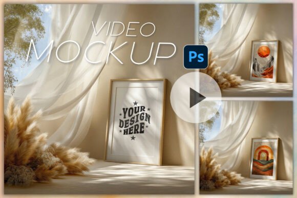 Download Frame Mockup Video PSD Frame Animation - Frame mockup video Collection