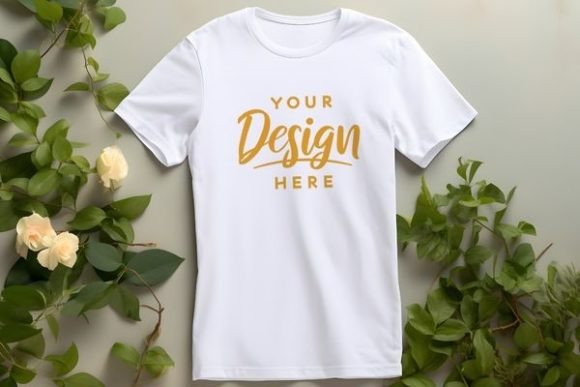 Download Free White T Shirt Mockup Template 10 - Premium Resources